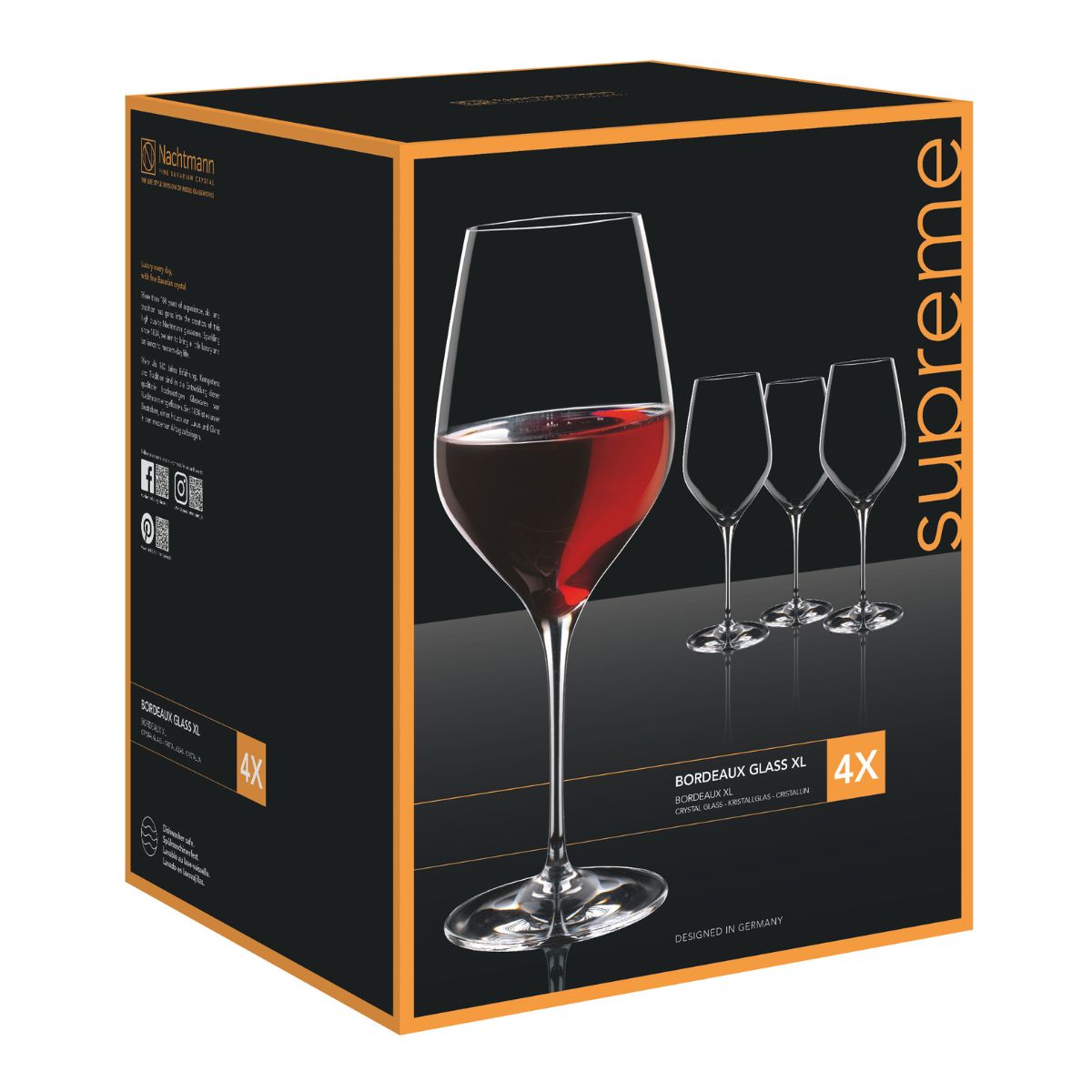 Supreme Bordeaux XL Set of 4 image number null